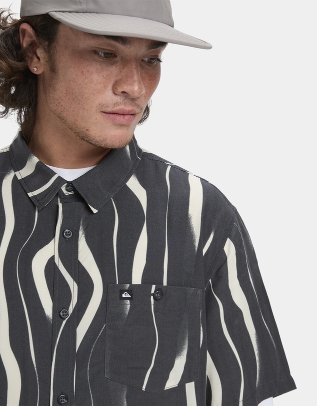 Quiksilver - Mens Safe Paradise Short Sleeve Shirt