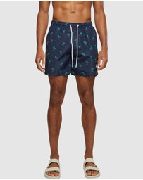 Urban Classics - Pattern Swim Shorts