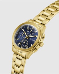 GUESS - GUESS Men's Gold-Tone Multifunction Watch