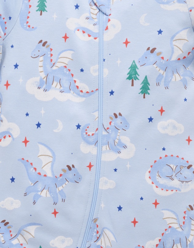 Purebaby - Thick Pyjama Sleep Growsuit -Kids-Babies