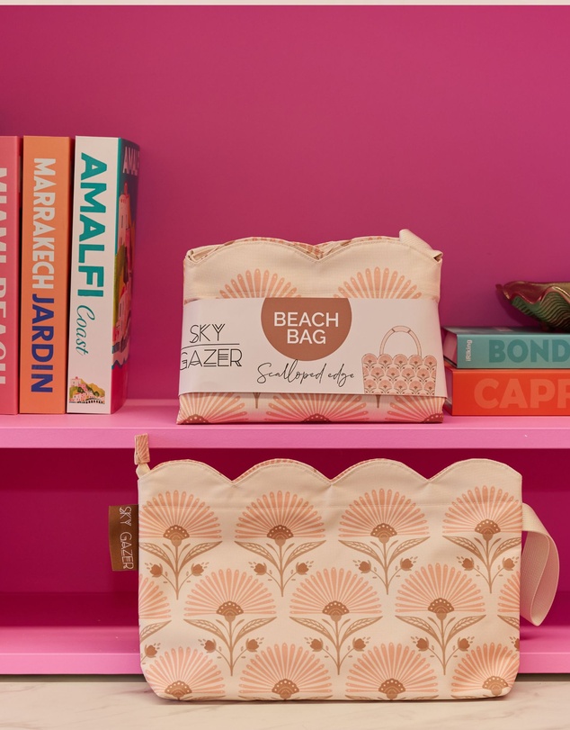 Sky Gazer - Beach Lover's Gift Box Hamper- Rosebud Cream