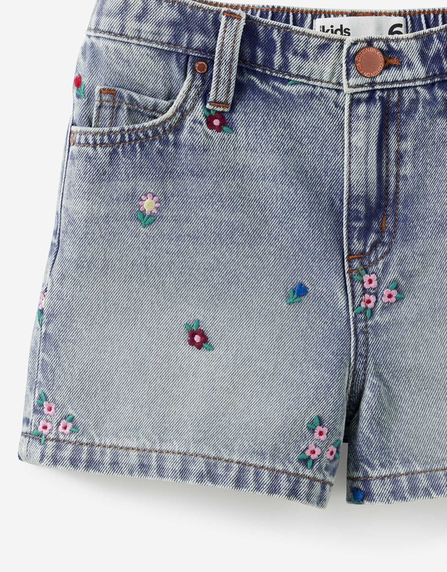 Cotton On Kids - Relaxed Denim Short
