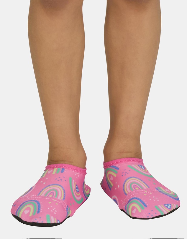 Zoggs - Rainbow Magenta Antislip Socks - Babies