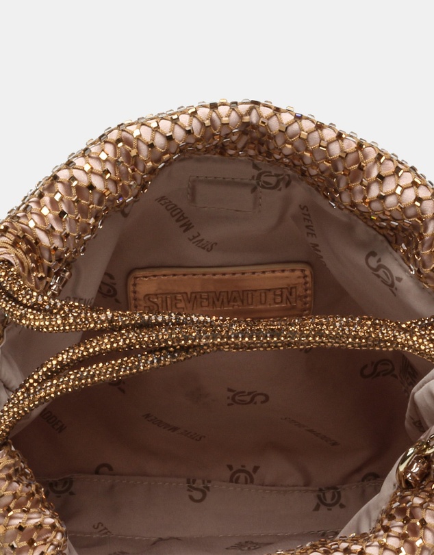 Steve Madden - Bflirty beige clutch