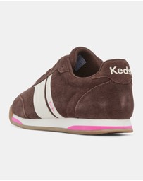 Keds - Revival Suede Chocolate/Neon