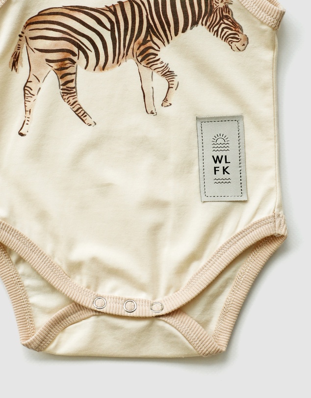 WITH LOVE FOR KIDS - Comfy Tank Onesie - Babies