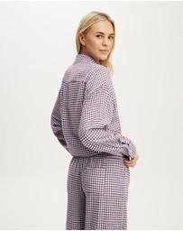 Cotton On Body - Cloud Soft Flannel Oversized Shirt