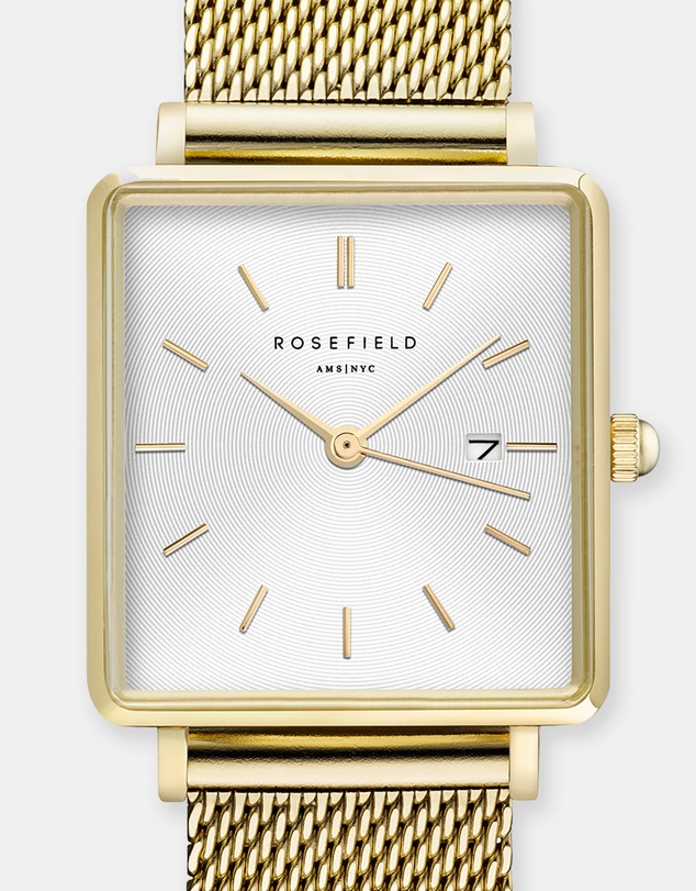 Rosefield - The Boxy - Gold Tone Mesh