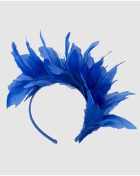 Max Alexander - Modern Royal Blue Racing Fascinator