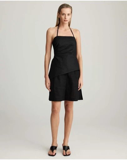 Mattir - Sable Linen Top