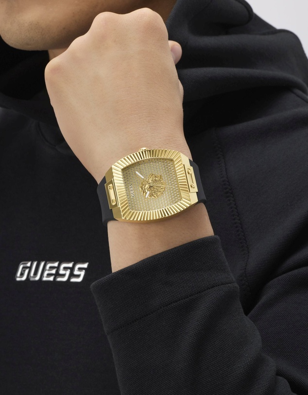 GUESS - GUESS Men's Gold-Tone Analogue Watch