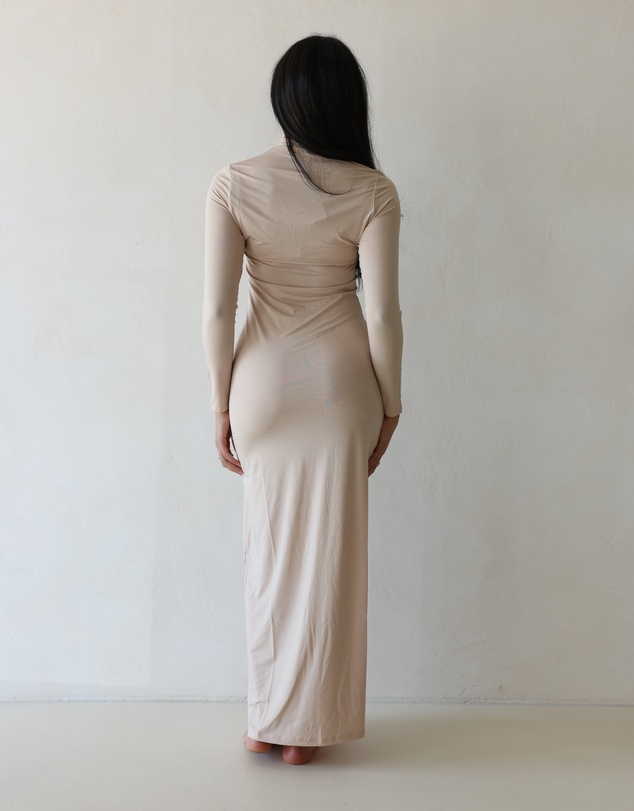 Mod Squad - Luxe Long Sleeve Slip Dress Base Layer
