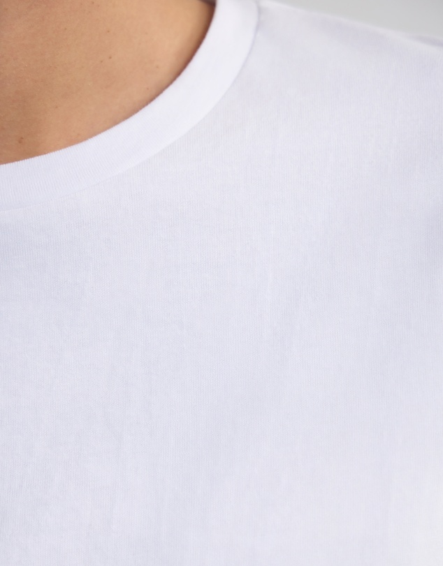 Oxford - Bria Cotton Fringe Trim T-Shirt