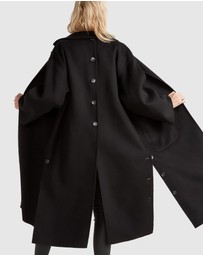 Belle & Bloom - Wide Awake Split Hem Overcoat