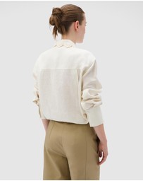 Oroton - Lace Trim Shirt
