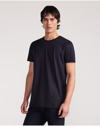 Calibre - Mercerised Cotton Crew Neck Tshirt Ink