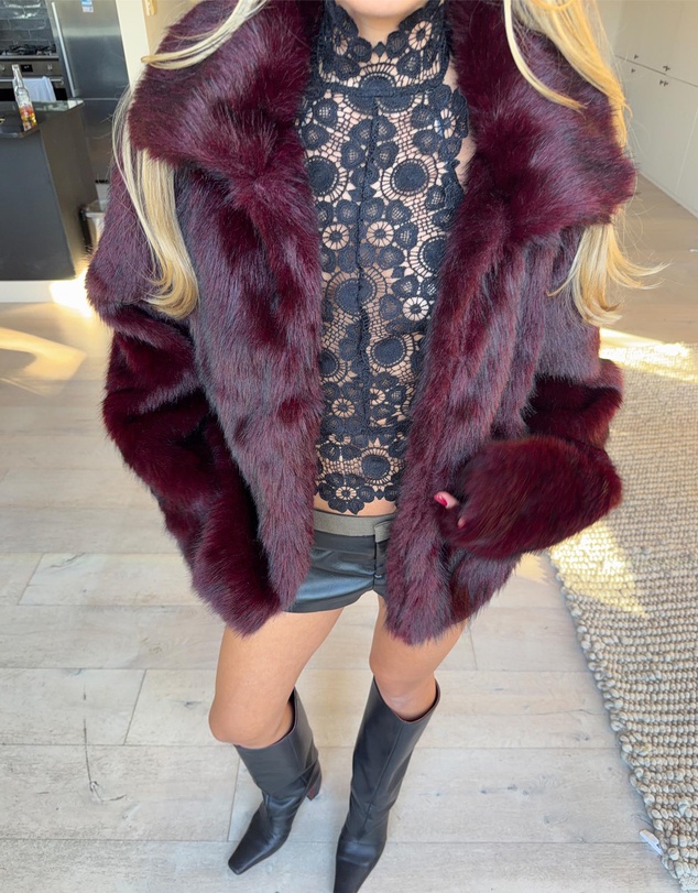 SNDYS - Leila Faux Fur Jacket