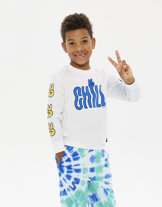 Rock Your Kid - It's All Chill David Long Sleeve T-Shirt