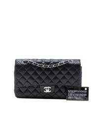 Pre-Loved by Azura Reborn - Pre-Loved Medium Classic Perforated Lambskin Double Flap