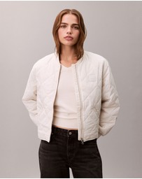 Calvin Klein - Quilted Bomber Jacket