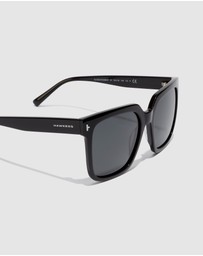 Hawkers Co - Polarized Black Dark Euphoria Sunglasses for Men and Women UV400