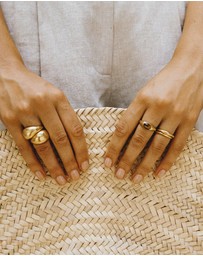 Kirstin Ash - Tigers Eye Ring