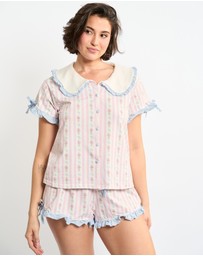 Chouchou Intimates - Primrose Short Sleeve Shirt