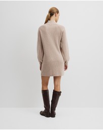 Country Road - Australian Cotton Blend Knit Mini Dress
