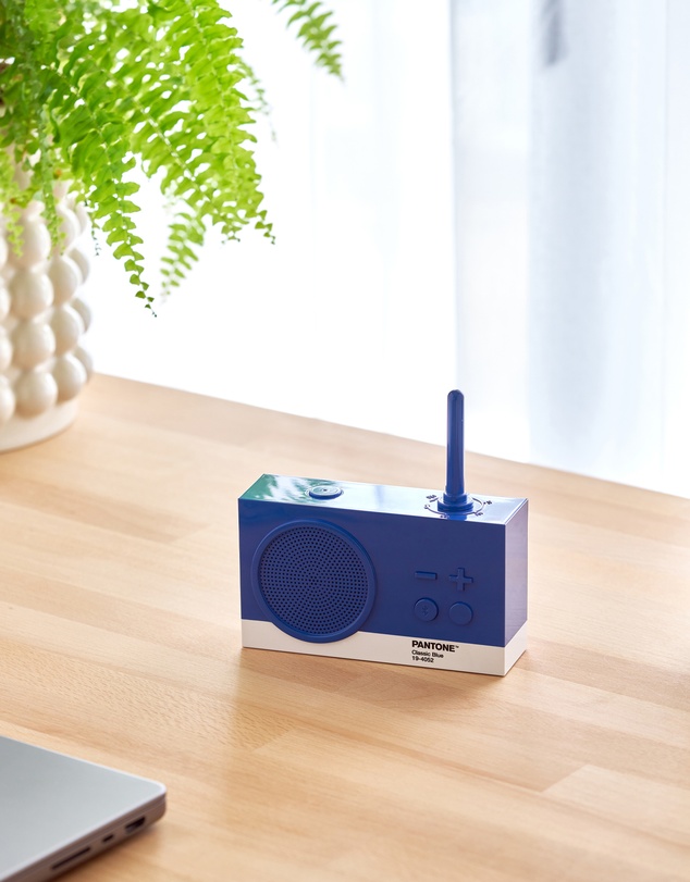 Lexon - Lexon Thykho 3 Fm Radio & Bluetooth Speaker PANTONE - Classic Blue