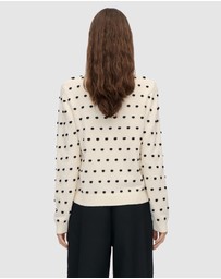 Stine Goya - Bobble Polo Collar Sweater