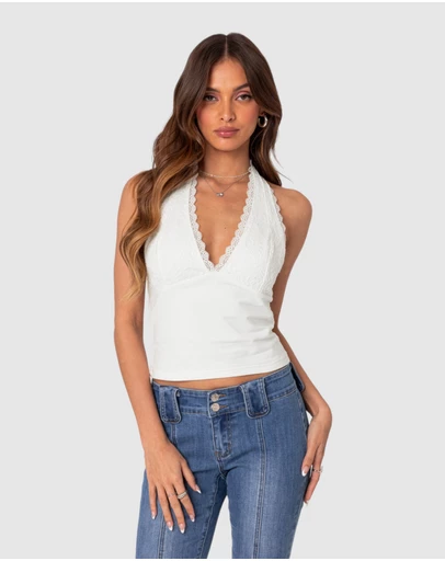 EDIKTED - Carolyn Lacey Halter Top