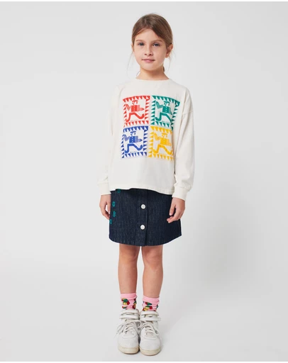 Bobo Choses - Bobo Denim Skirt - Kids-Teens