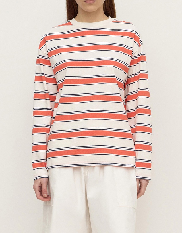 Assembly Label - Eliana Stripe Cotton Long Sleeve Tee