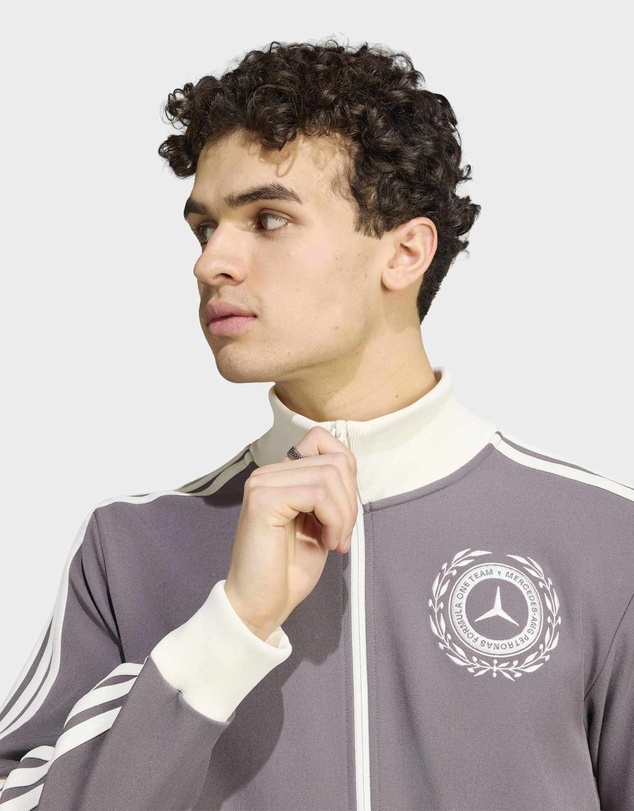 adidas Performance - MERCEDES - AMG PETRONAS FORMULA 1 TEAM SILVER ARROWS ICON TRACK TOP MEN Mens