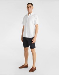 yd. - Lewis Pure Linen Shirt