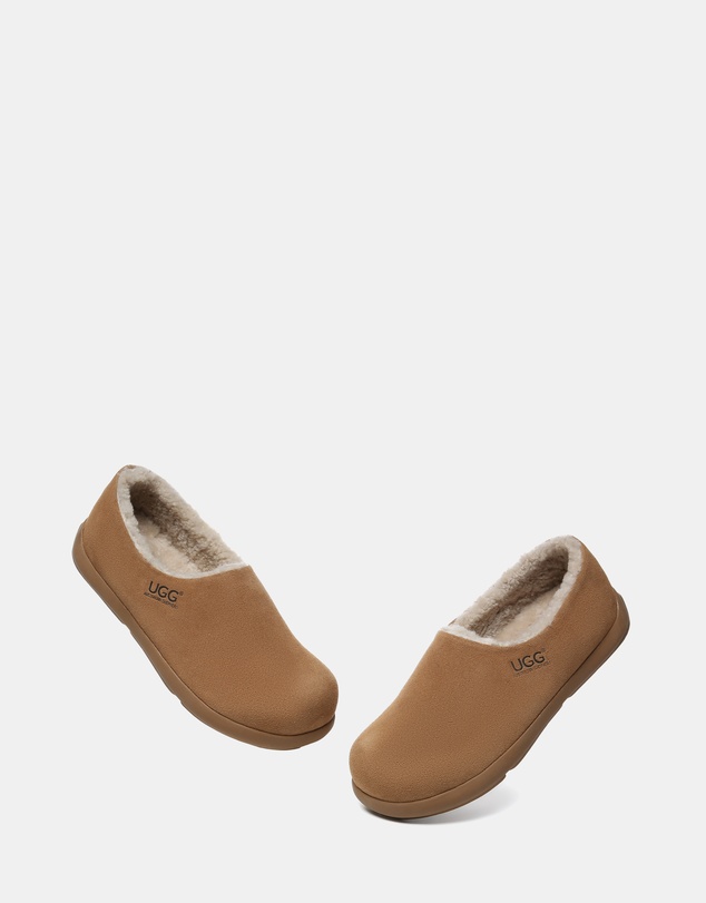 EVERAU - Australian Shepherd Ugg Brett Cow Suede Upper House Shoes