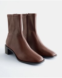 & Other Stories - Nappa Sock Boots
