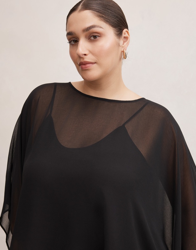 Forever New Curve - Gia Curve Sheer Cape