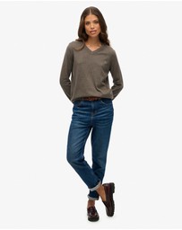 Superdry - Classic V Neck Slim Fit Jumper