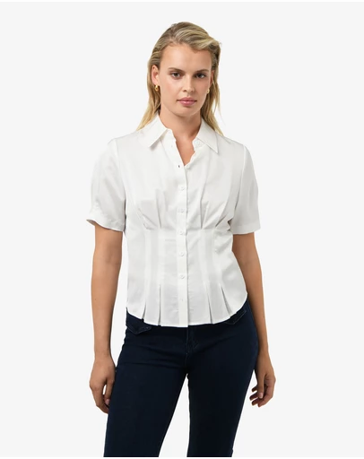 Forcast - Paige Short Sleeve Blouse