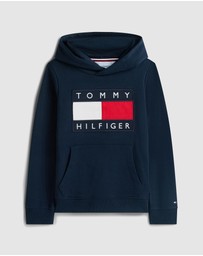Tommy Hilfiger - Heritage Flag Badge Terry Hoody - Kids