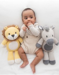 Living Textiles - Knitted Toy - Zac the Zebra