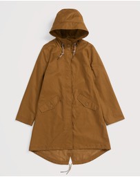 Seasalt - Seasalt Cornwall Brown Seafaring Waterproof Coat