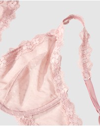 Passionata - Bella Sheer Unlined Demi Bra With Lace