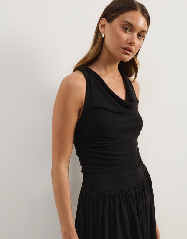 Atmos&Here - Hera Mesh Maxi Dress