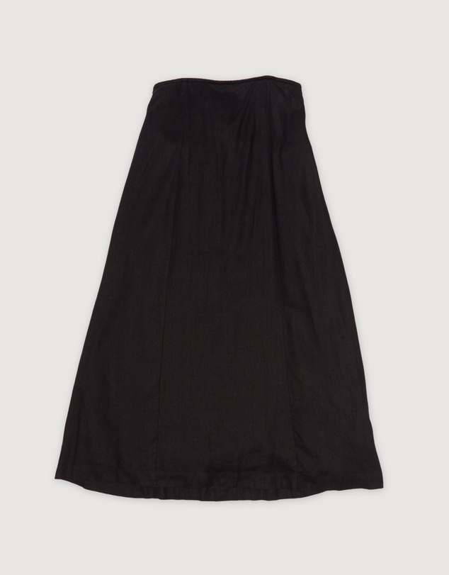 Revibe - Repaired Assembly Label Linen Skirt