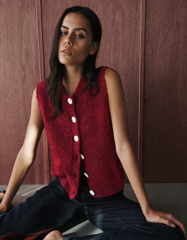 Jag - Lily Button Vest