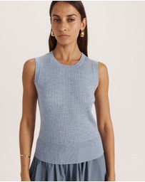 SABA - Franka Merino Wool Ribbed Tank