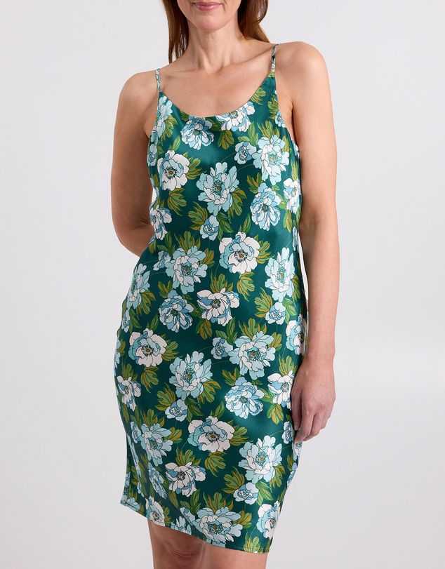 David Lawrence - Acacia Short Silk Sleep Dress
