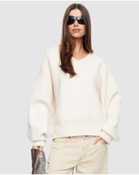 Lioness - Dolce V-Neck Knit Jumper